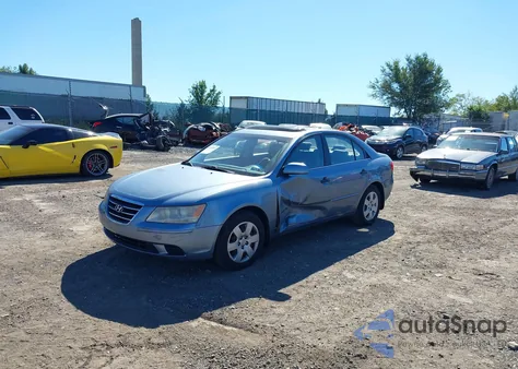 2010 Hyundai Sonata Gls z USA, uszkodzony, nr VIN 5NPET4AC6AH604850